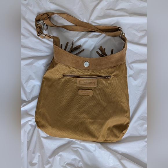 🔥Soft Suede Tan Fringe Shoulder Bag - Picture 8 of 9